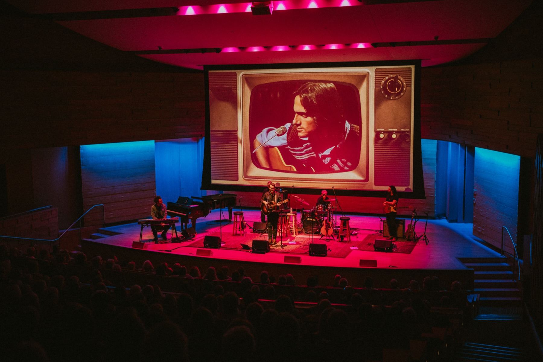Songs and stories, projected